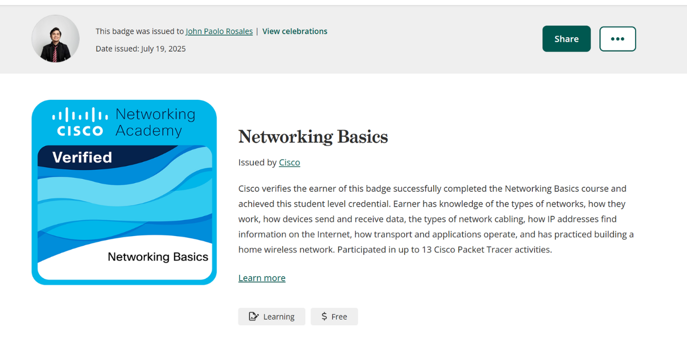 Networking Basics